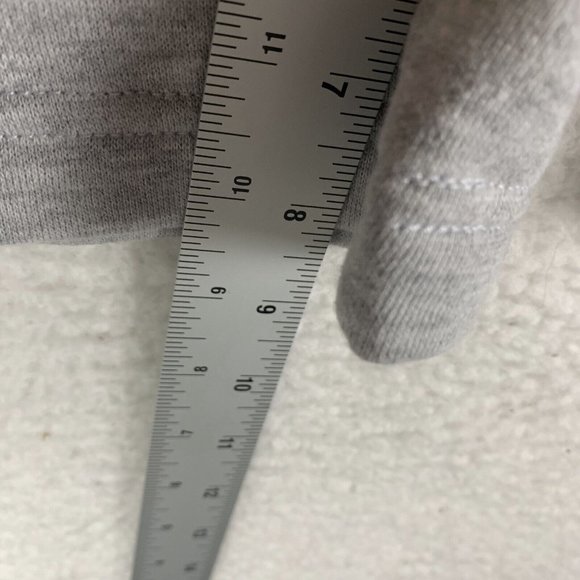 Hurley Shorts Men's Small Gray Cotton Pride Square Fleece Drawstring Waist‎ 6891 - Picture 7 of 10